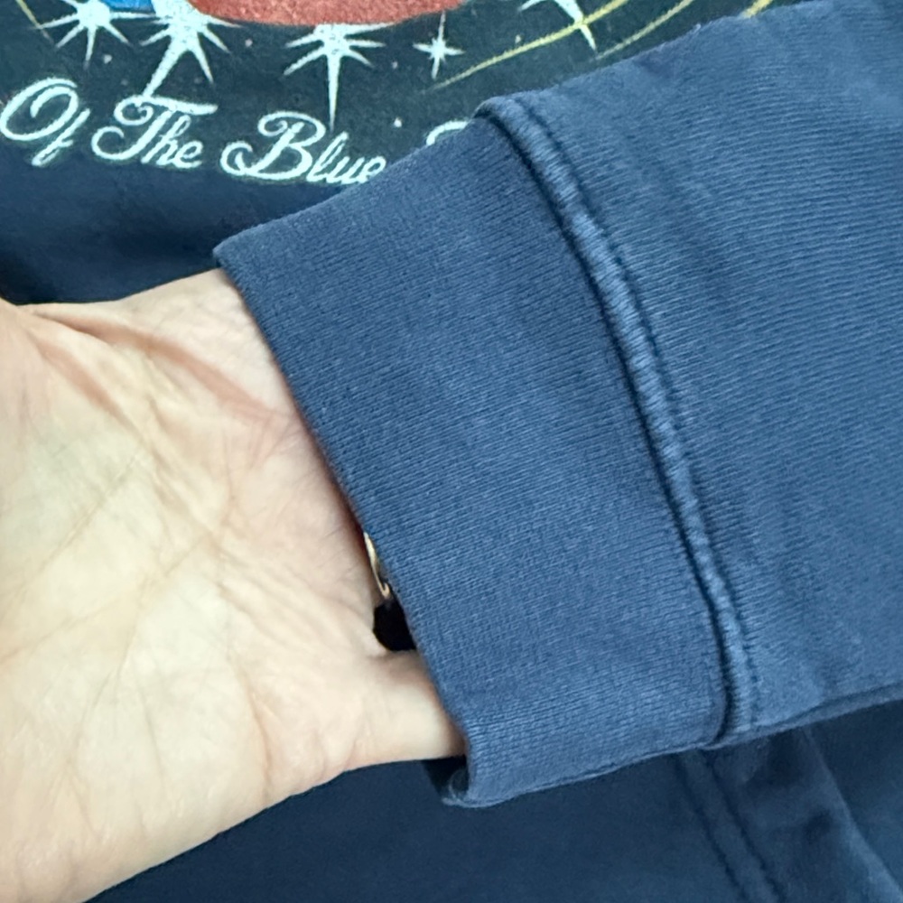 Electric Light Orchestra ELO “Out of the Blue Tour 78” Navy Blue Pullover Hoodie - Picture 7 of 16